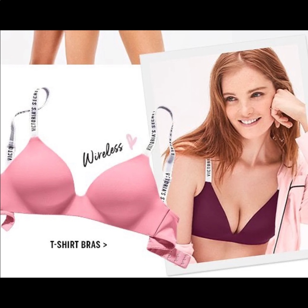 ❌SOLD❌ VS tshirt wireless bra